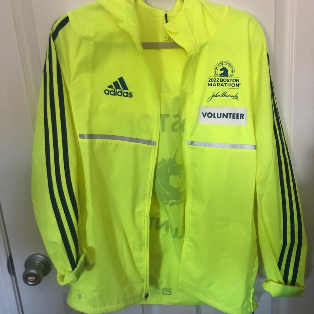 2022 Adidas Boston Marathon Volunteer Jacket